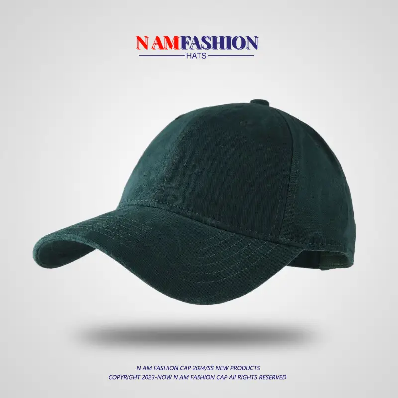 Men's Navy Blue Big Head Cap 2024 Winter - Image 3