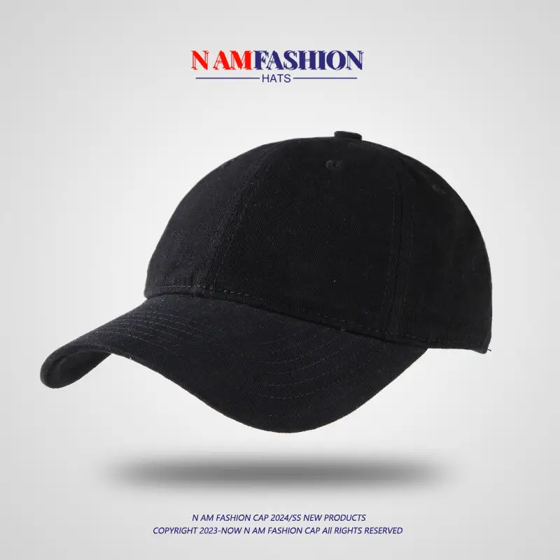 Men's Navy Blue Big Head Cap 2024 Winter - Image 8
