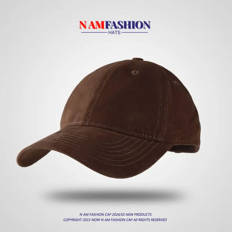 Men's Navy Blue Big Head Cap 2024 Winter - Image 9