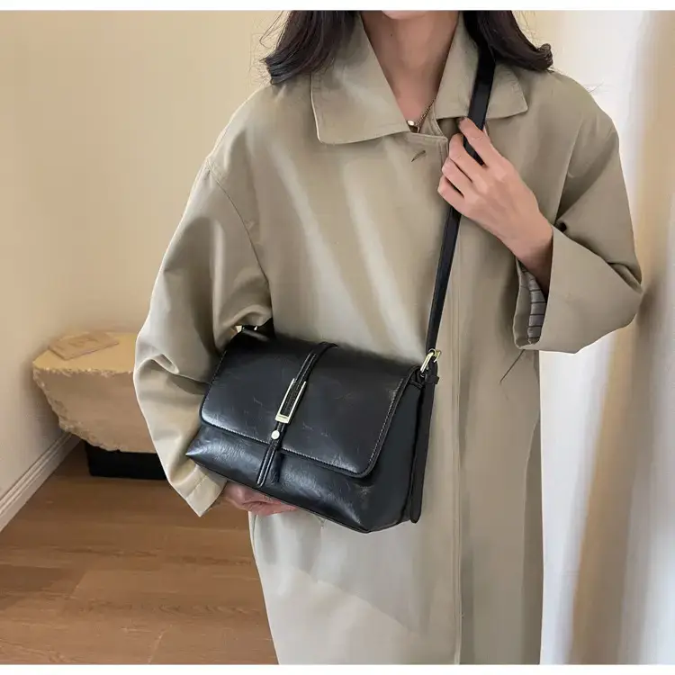 Retro Fashion Crossbody Bag Women 2026 Square High End — feature 20