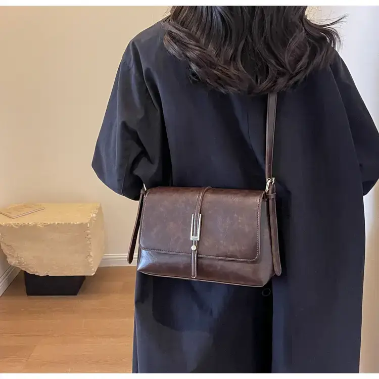 Retro Fashion Crossbody Bag Women 2026 Square High End — feature 29