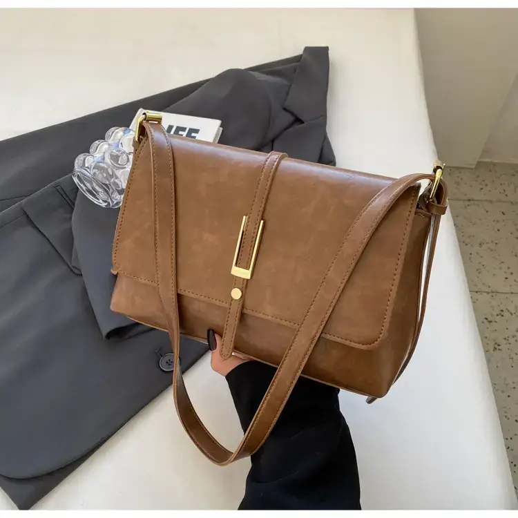 Retro Fashion Crossbody Bag Women 2026 Square High End — feature 41