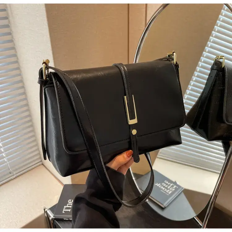 Retro Fashion Crossbody Bag Women 2026 Square High End — feature 47
