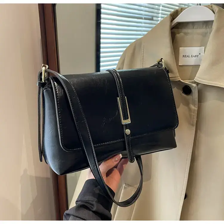 Retro Fashion Crossbody Bag Women 2026 Square High End — feature 48