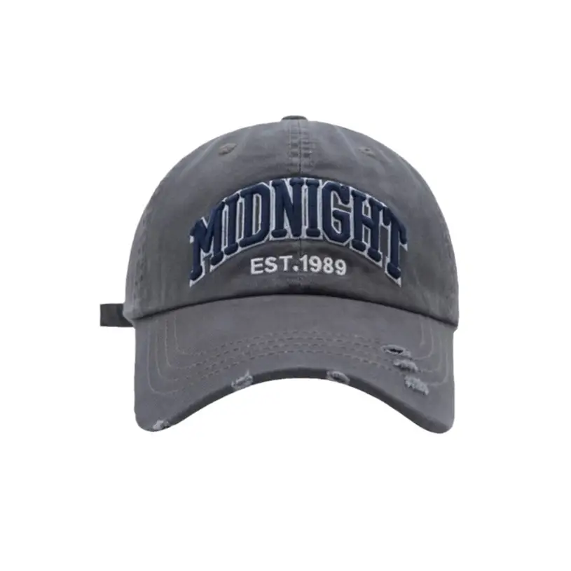 American Girl Street Dressed Rake Baseball Cap Embroidered Letter Large Head Circumference Cap - Image 10