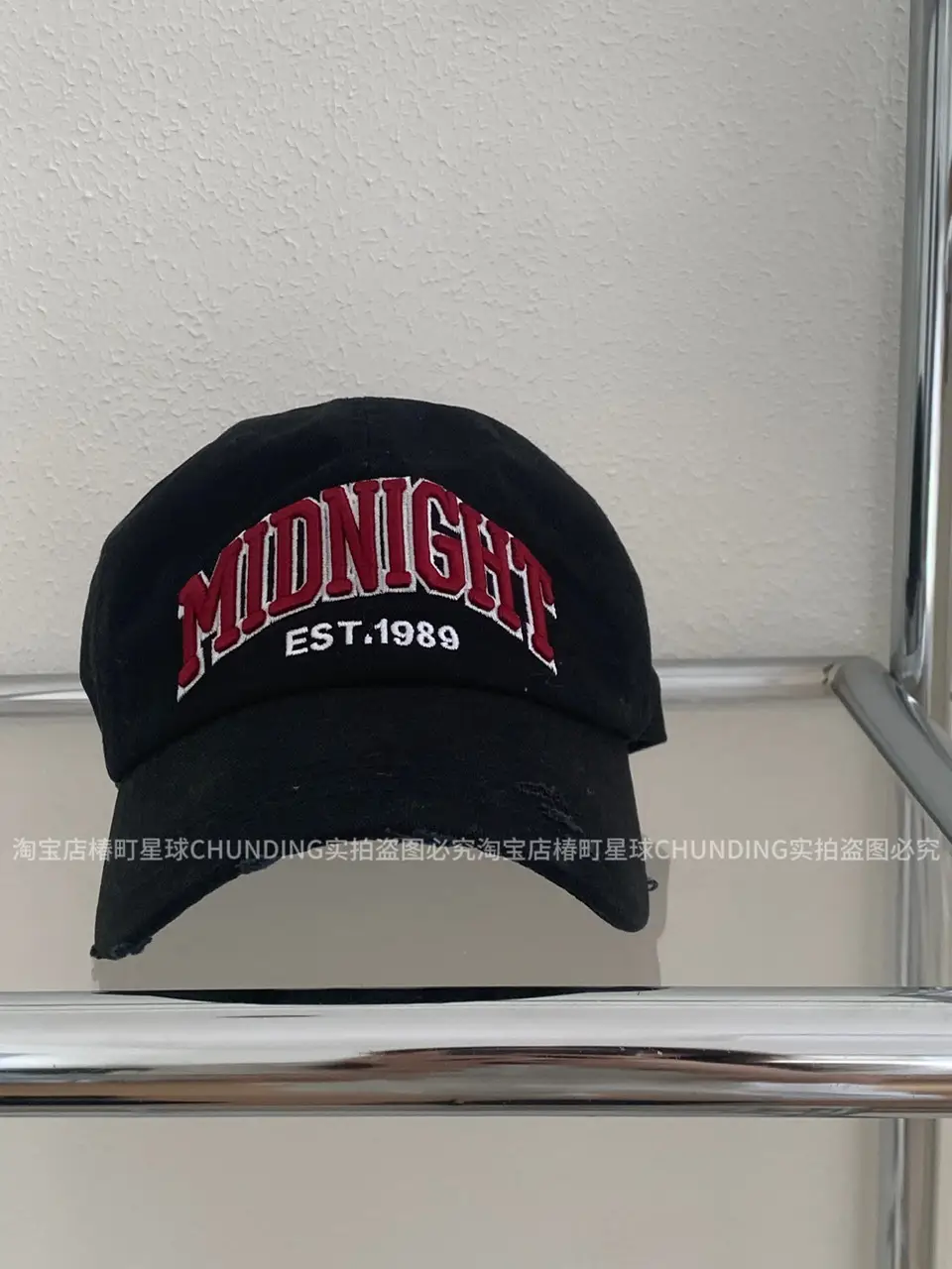 American Girl Street Dressed Rake Baseball Cap Embroidered Letter Large Head Circumference Cap — feature 3