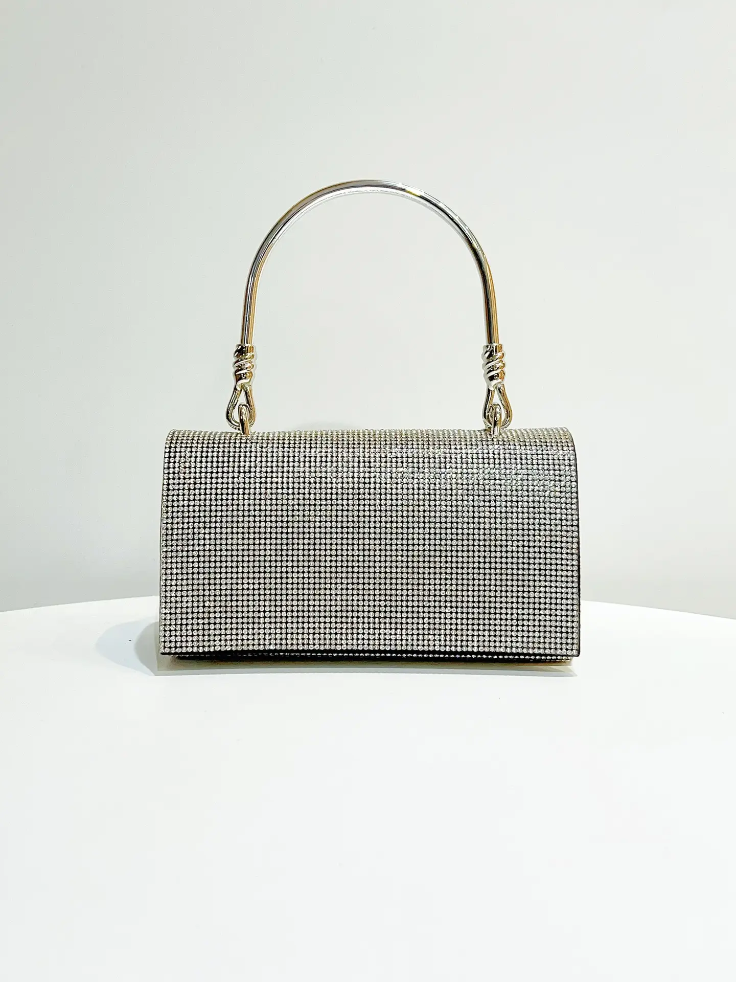 Full Diamond Shiny Gold Handbag for Women — feature 25