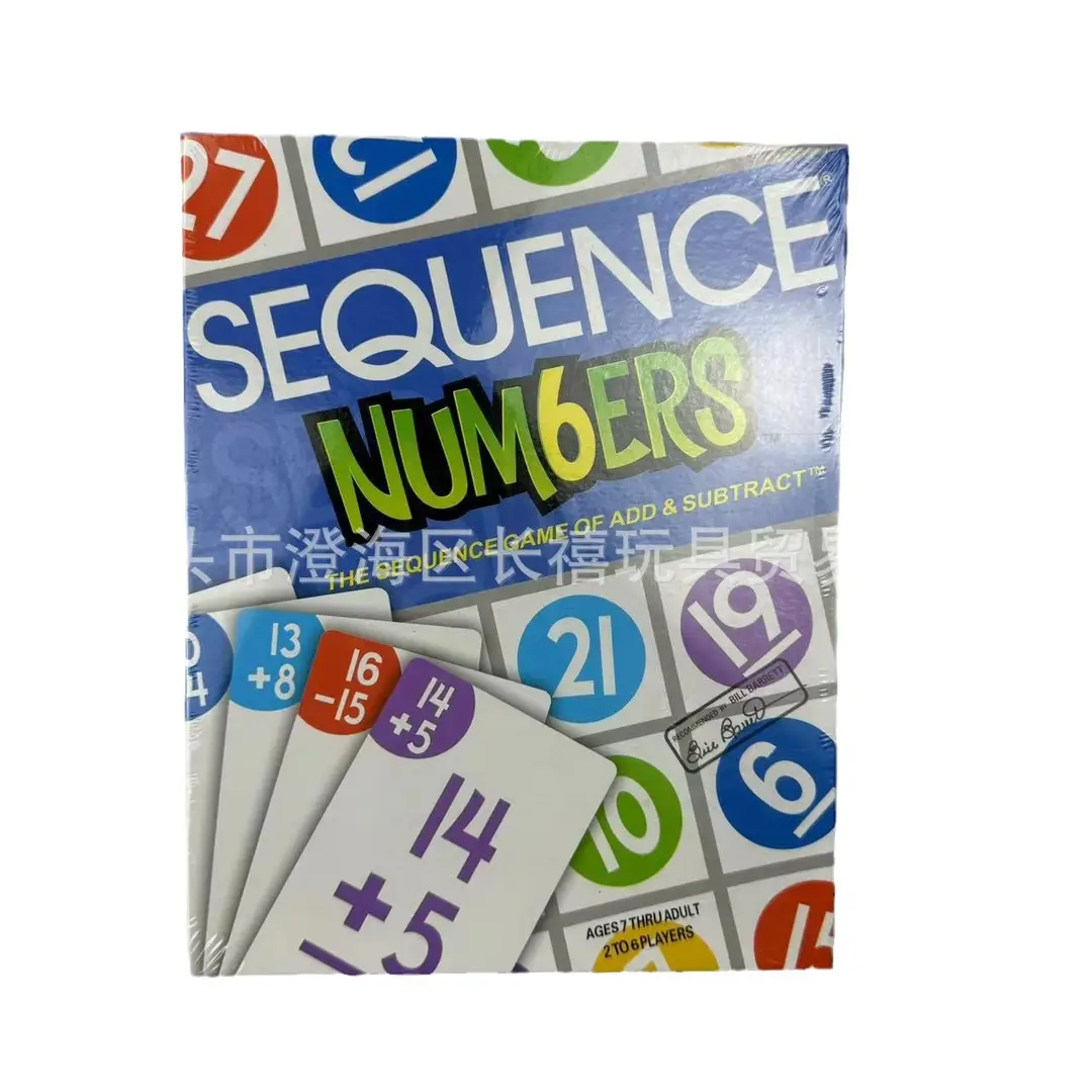 Cross-Border English, Spanish and German Number Game Sequence Digital Animal Poker Card Sequence Game