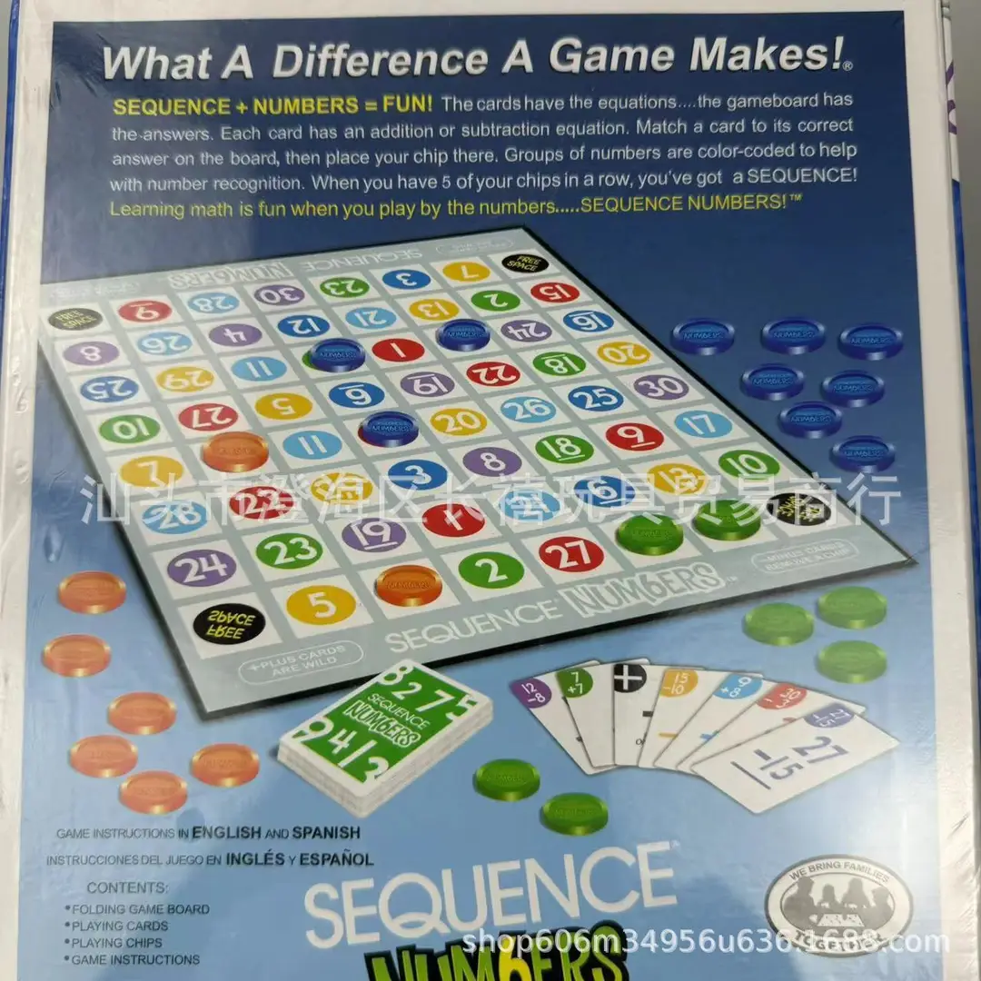 Cross-Border English, Spanish and German Number Game Sequence Digital Animal Poker Card Sequence Game — feature 11
