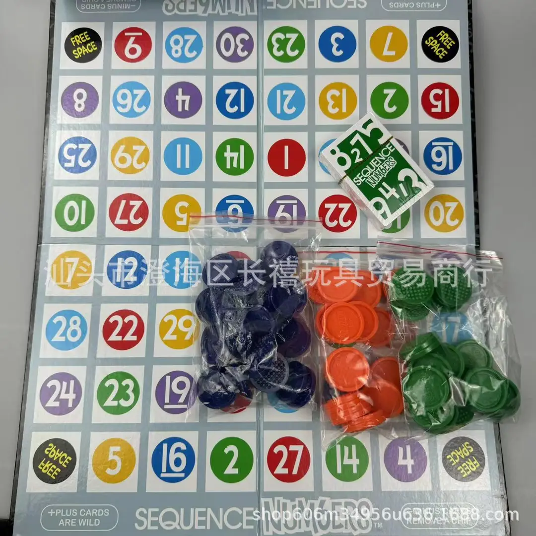 Cross-Border English, Spanish and German Number Game Sequence Digital Animal Poker Card Sequence Game — feature 12