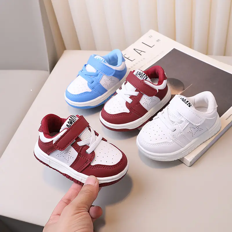 White Casual Sandals for Boys Girls 1-6 Years