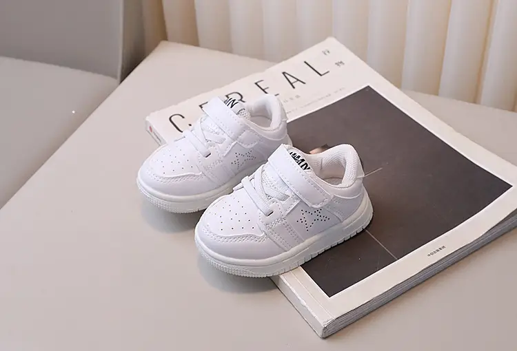 White Casual Sandals for Boys Girls 1-6 Years — feature 10