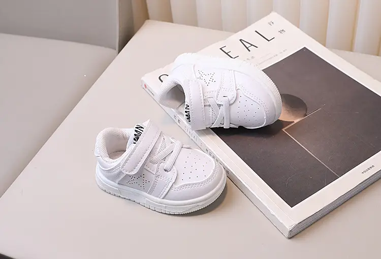 White Casual Sandals for Boys Girls 1-6 Years — feature 11