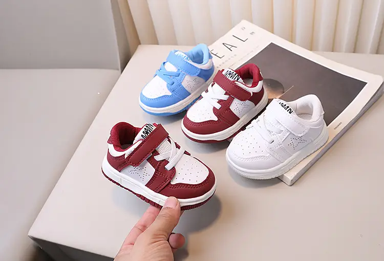 White Casual Sandals for Boys Girls 1-6 Years — feature 3