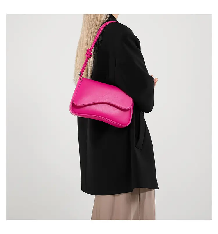 Women's White Shoulder Crossbody Bag Black Top — feature 14