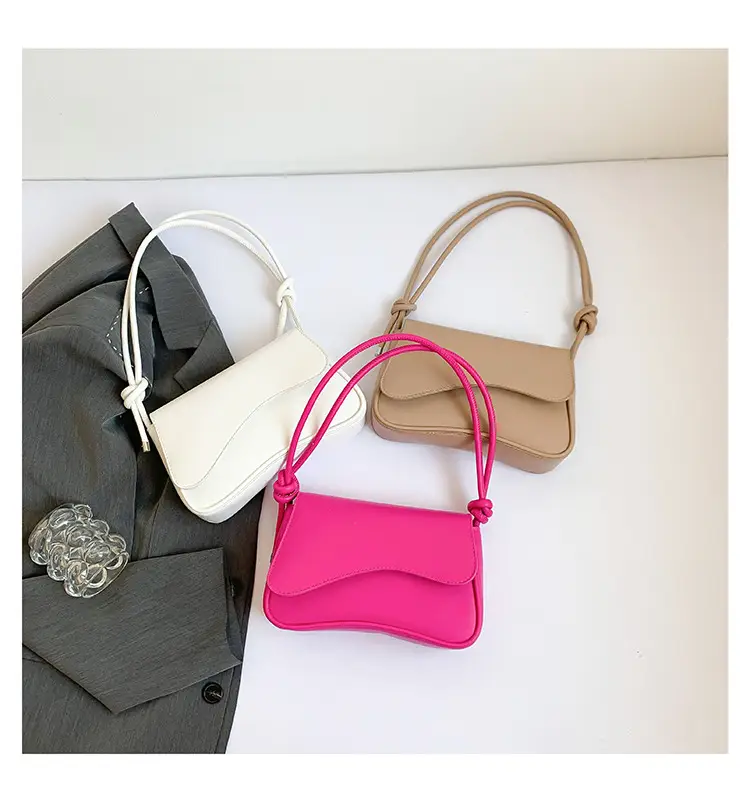 Women's White Shoulder Crossbody Bag Black Top — feature 30
