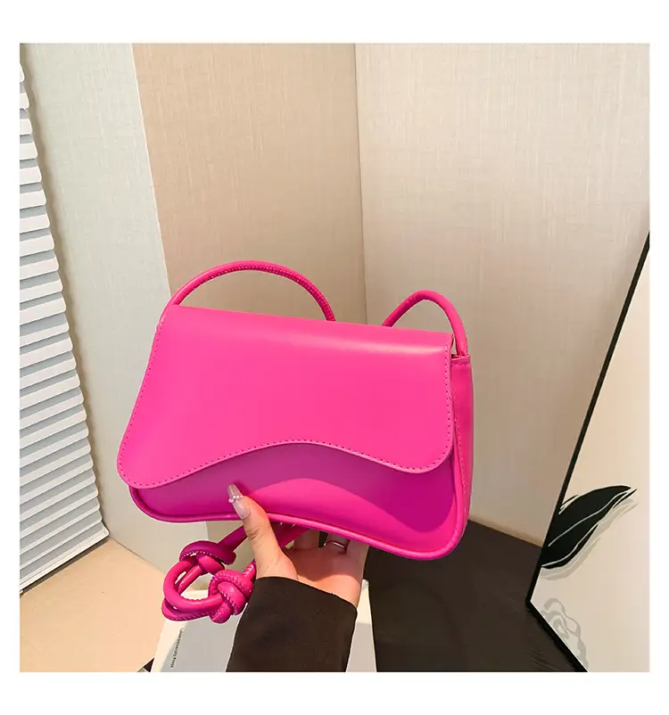Women's White Shoulder Crossbody Bag Black Top - Image 5