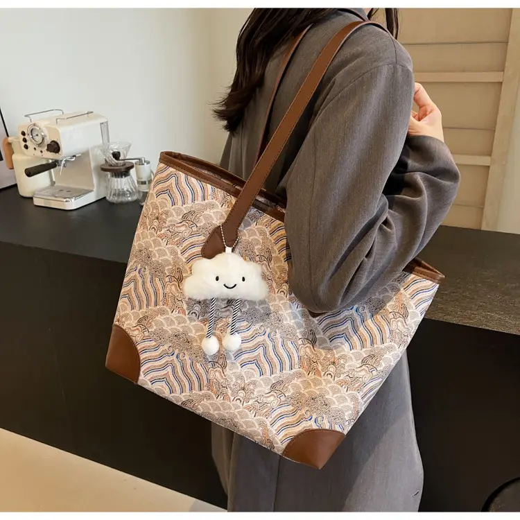 New Chinese Style Women's Large Capacity Tote Bag — feature 10