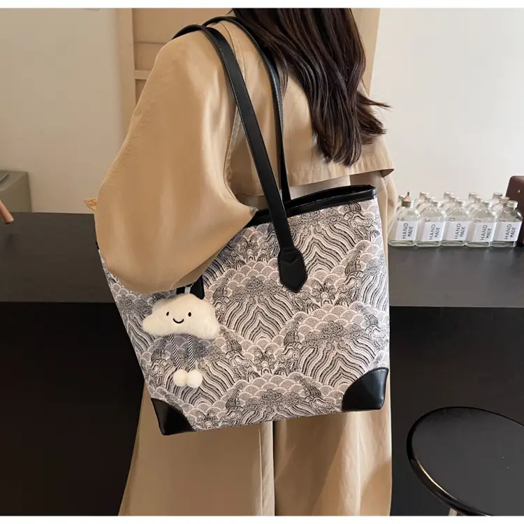 New Chinese Style Women's Large Capacity Tote Bag — feature 13
