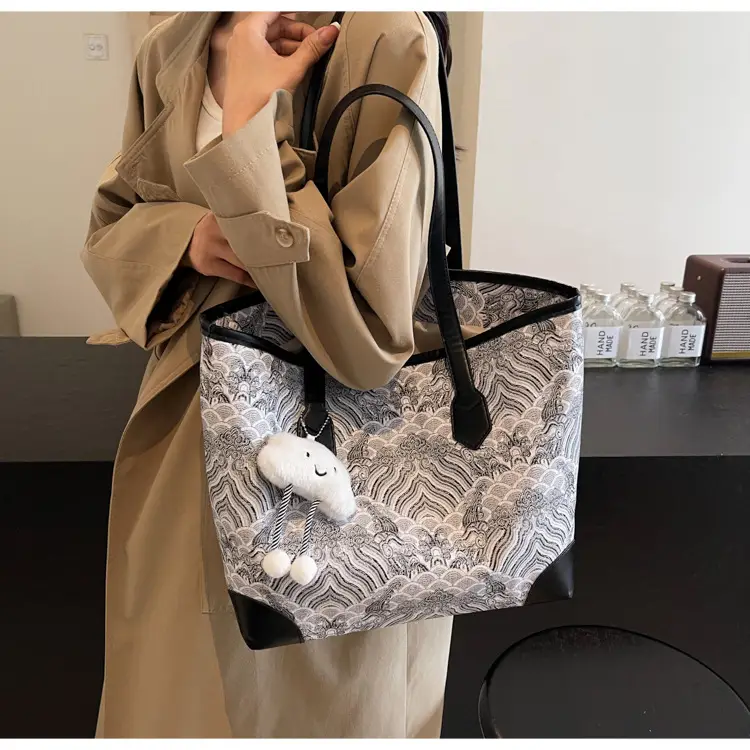 New Chinese Style Women's Large Capacity Tote Bag — feature 14
