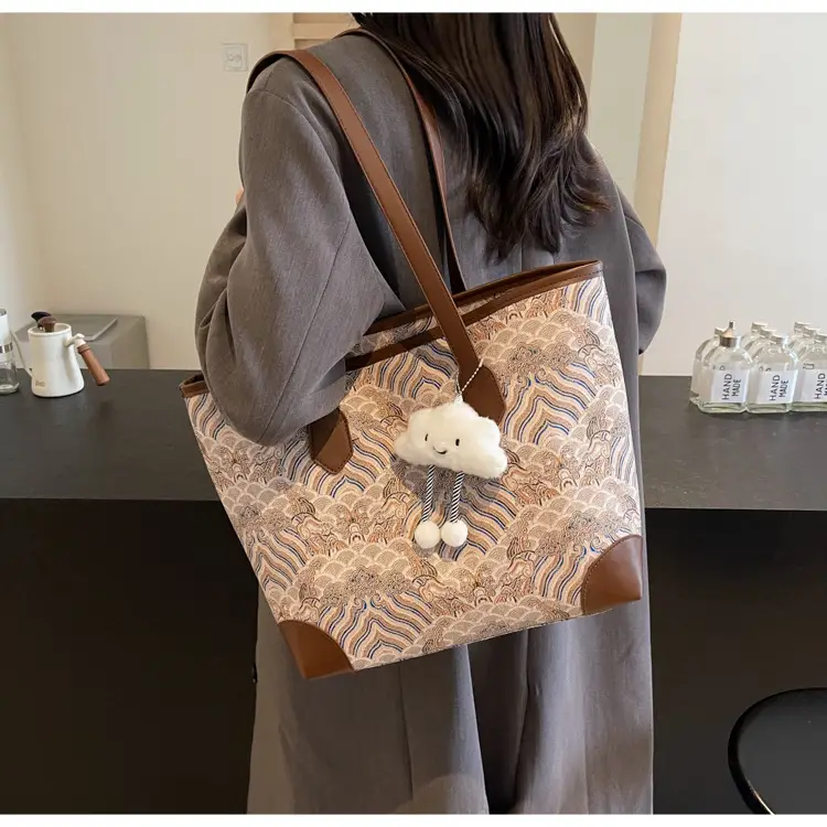 New Chinese Style Women's Large Capacity Tote Bag — feature 8