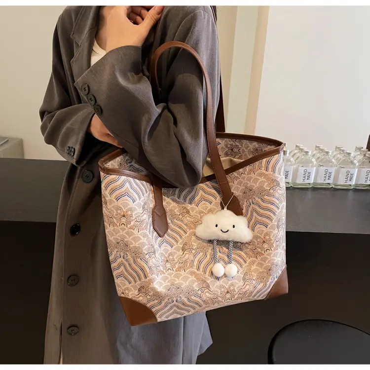 New Chinese Style Women's Large Capacity Tote Bag — feature 9