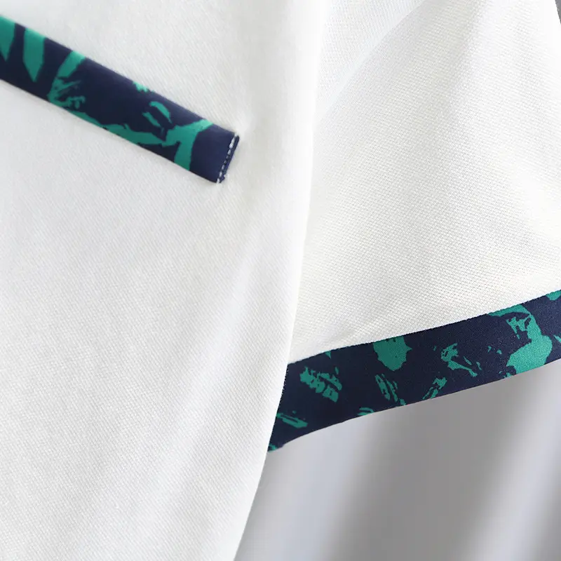 Boys Polo Shirt White Short Sleeve Summer 2024 - Image 4