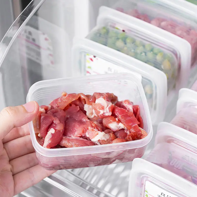 Meat Storage Box 12Pcs Refrigerator Freezer Safe - Image 6