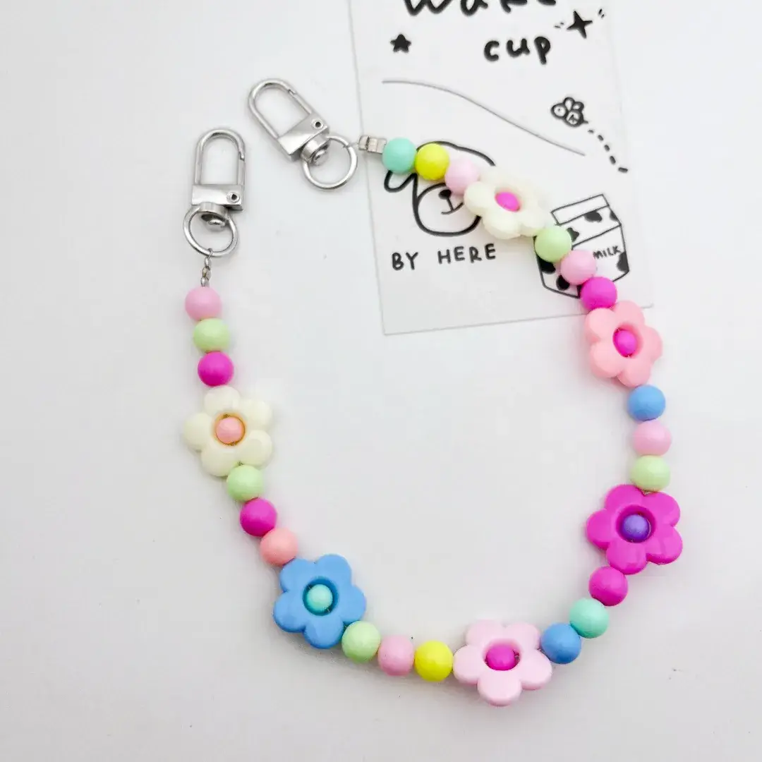 Pink Bow Crossbody Phone Lanyard with Anti-Drop Design — feature 4
