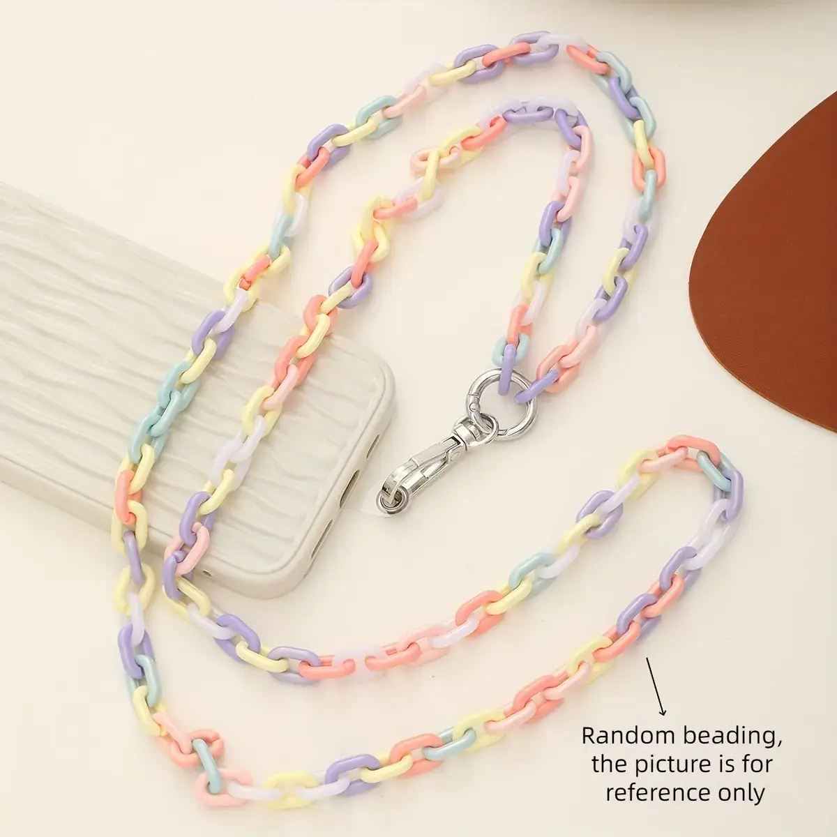 Pink Bow Crossbody Phone Lanyard with Anti-Drop Design — feature 8