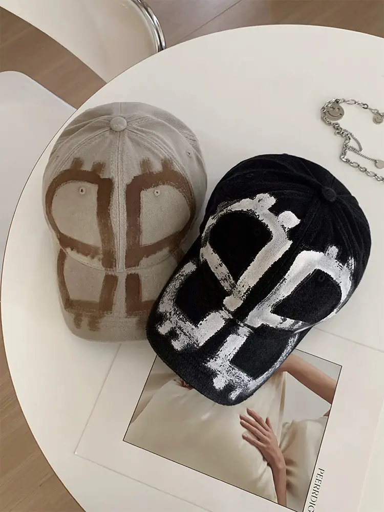 Women Baseball Cap with Letter Design Summer Wear — feature 11