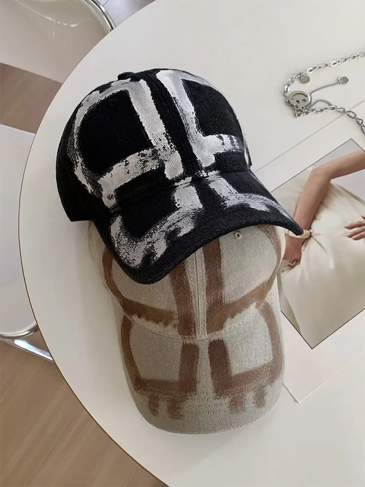 Women Baseball Cap with Letter Design Summer Wear — feature 12