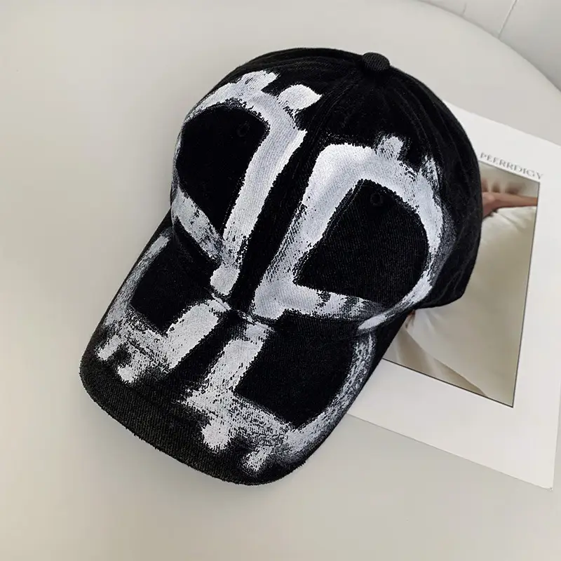 Women Baseball Cap with Letter Design Summer Wear - Image 2