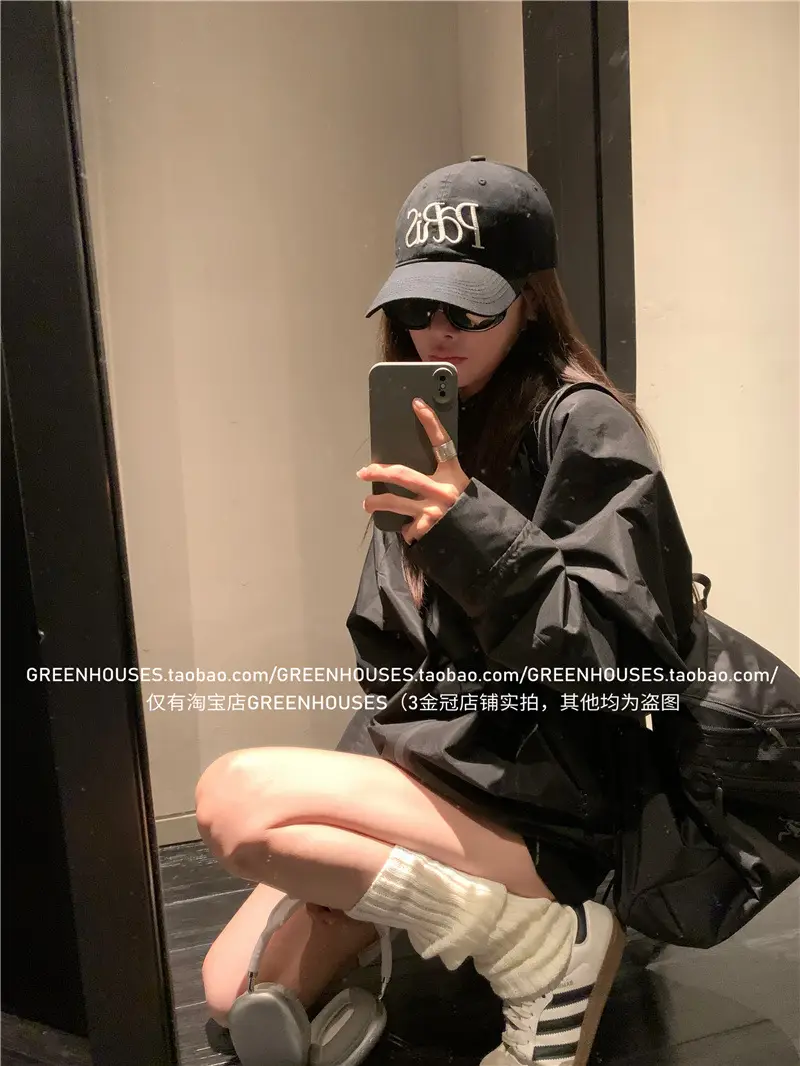 Paris Embroidered Black Cap for Men Women — feature 9