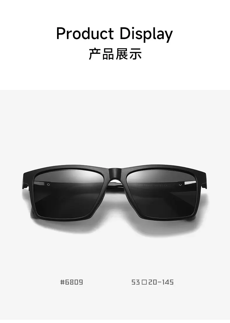 European American Men's Polarized Sunglasses 6809 β feature 16