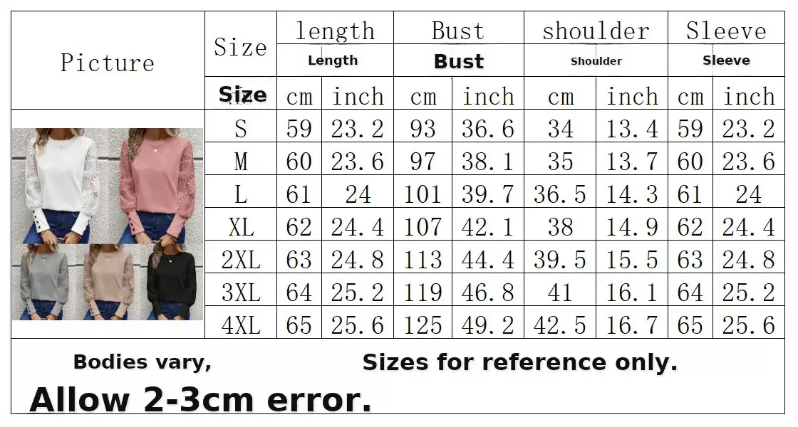 Pink Embroidered Long Sleeve Waffle Top for Women — feature 2