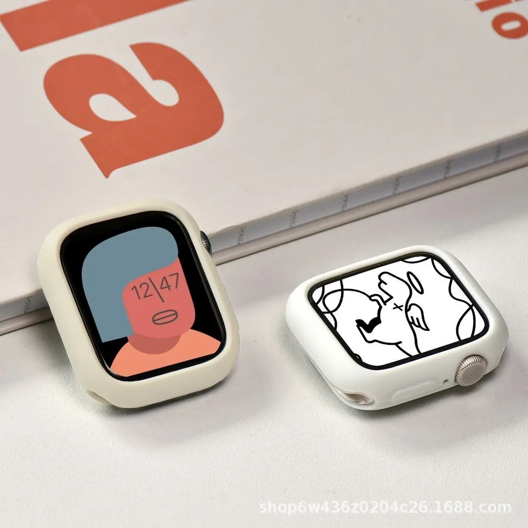 Suitable for Apple Watch Protective Case Applewatchs10 Case iWatch Case 41/42/4549 Simple Style