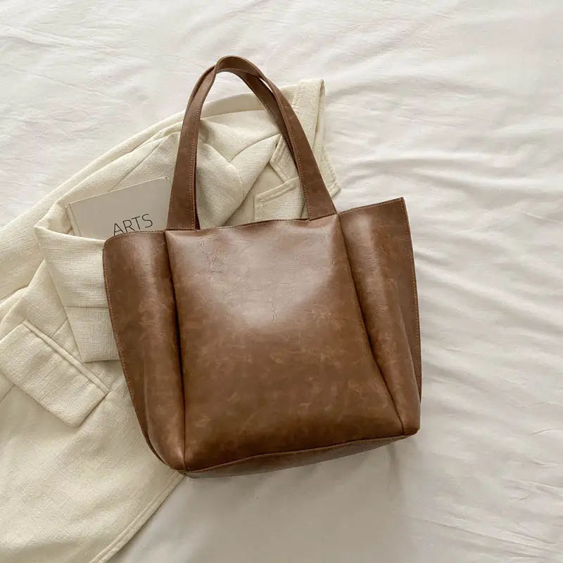 Retro Large Capacity Tote Bag for Women 2026 - Image 5