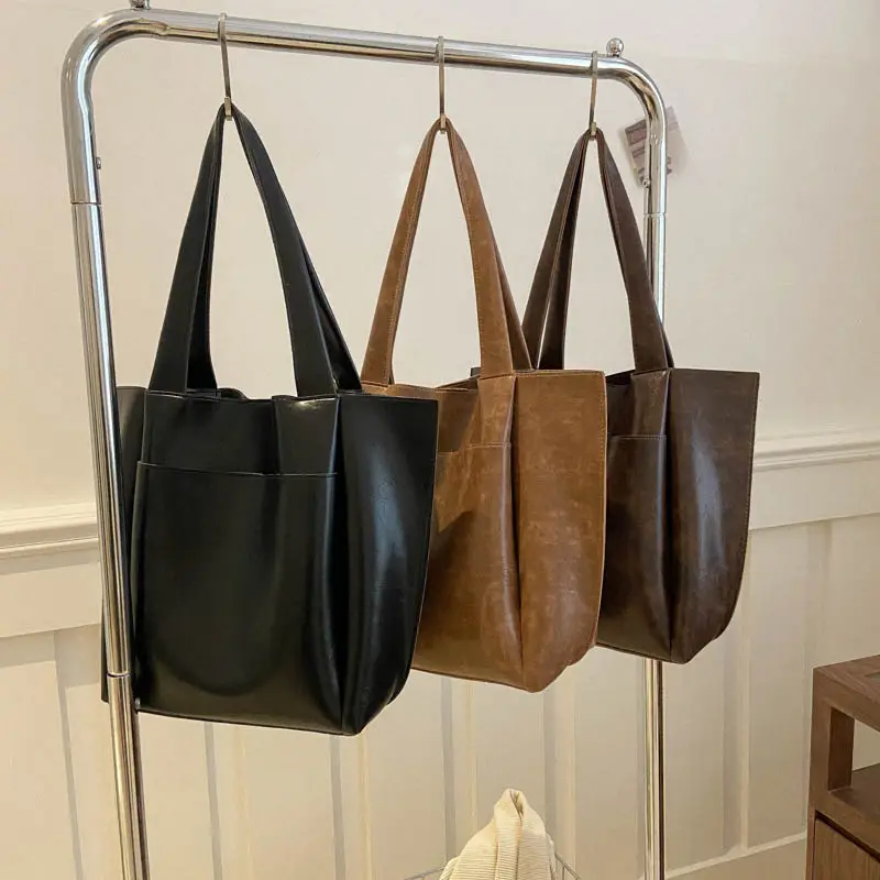 Retro Large Capacity Tote Bag for Women 2026 - Image 7