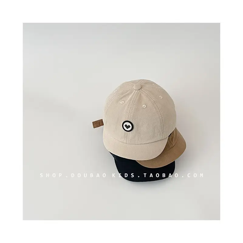 Black Kids Beanie with Eye Button Travel Cap β feature 5