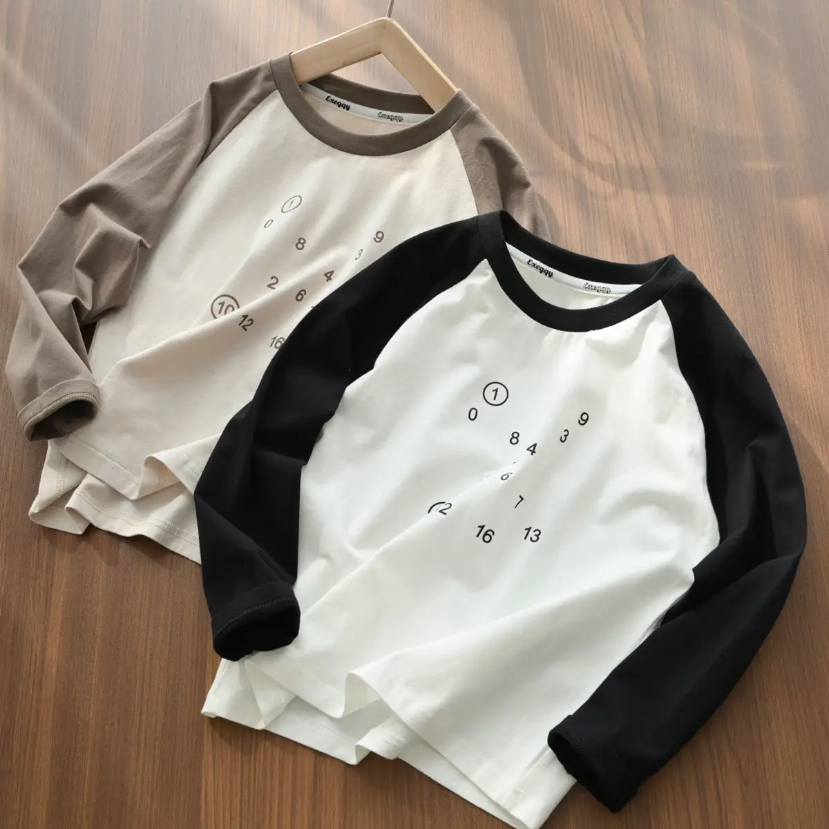 170 Size Boys Girls Cotton T-Shirt Long Sleeve Spring Autumn
