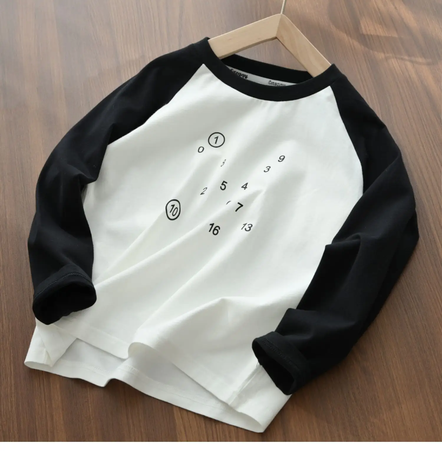 170 Size Boys Girls Cotton T-Shirt Long Sleeve Spring Autumn — feature 13