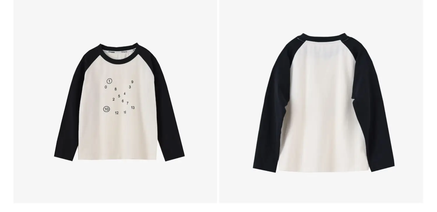 170 Size Boys Girls Cotton T-Shirt Long Sleeve Spring Autumn — feature 2