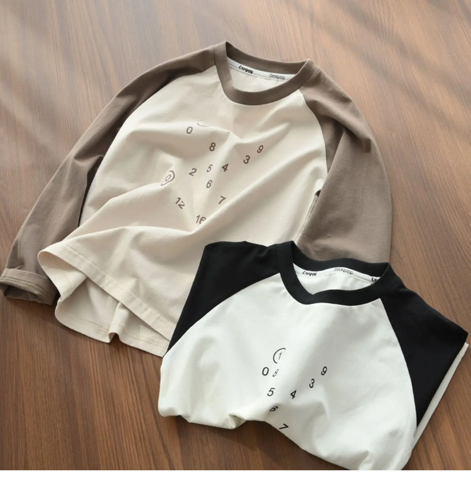 170 Size Boys Girls Cotton T-Shirt Long Sleeve Spring Autumn — feature 3