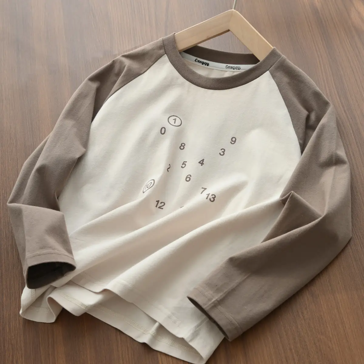 170 Size Boys Girls Cotton T-Shirt Long Sleeve Spring Autumn