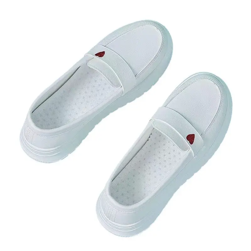 Medical nurse shoes soft bottom non-slip 2024 autumn new long stand not tired feet small white shoes all-match work shoes waterproof - Image 6