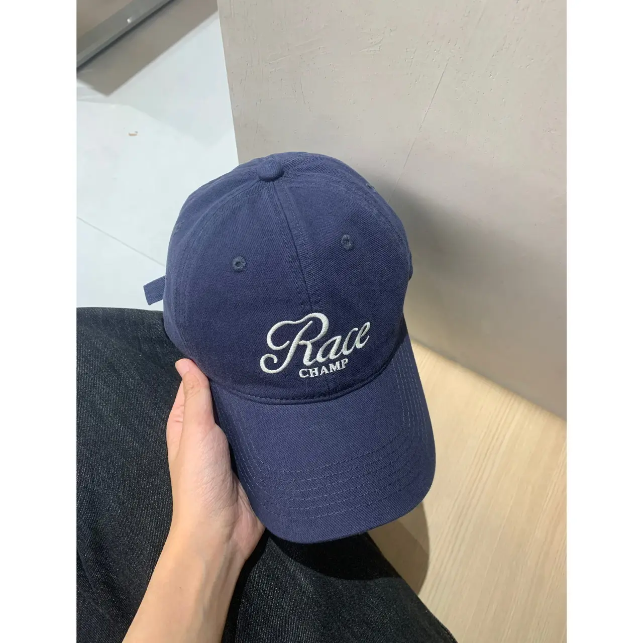 Maroon "Race Club" Women's Baseball Cap - Image 6