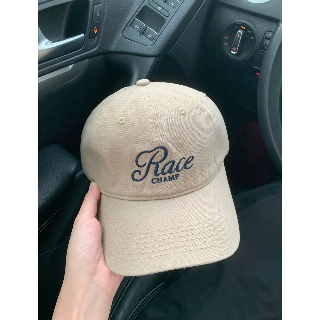 Maroon "Race Club" Women's Baseball Cap - Image 7