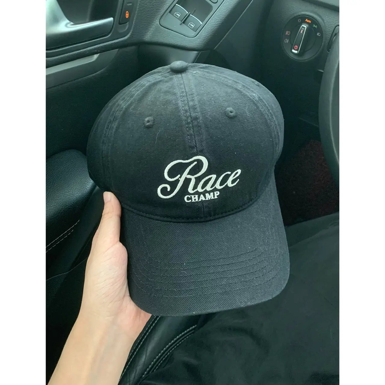 Maroon "Race Club" Women's Baseball Cap - Image 8