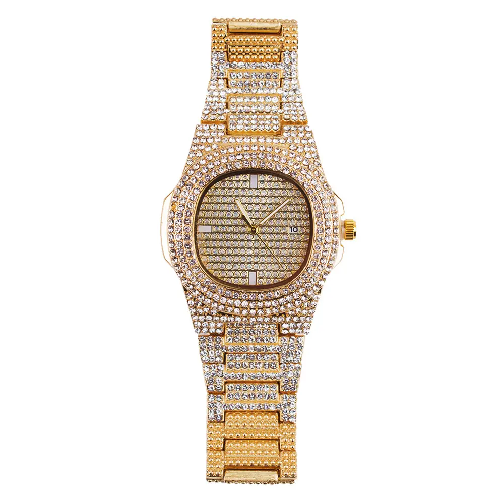 Diamond-Encrusted Bracelet for Women Single Watch - Image 3